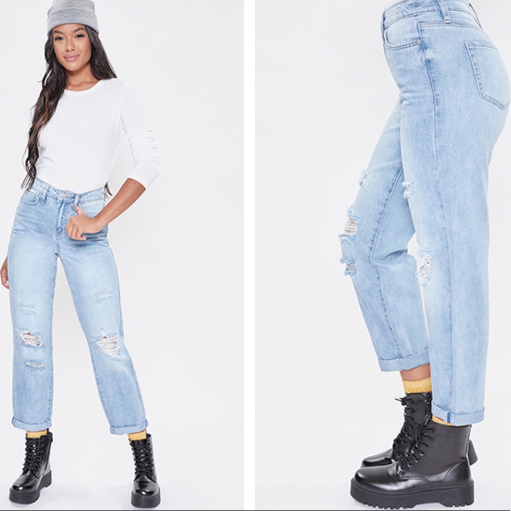 CLEARANCE- YMI Boyfriend Jean- Light